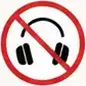No headsets icon