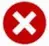 icon for marking what is not allowed
